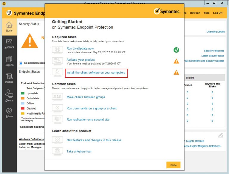 symantec endpoint protection license for 5 users symantec endpoint protection license for 5 users