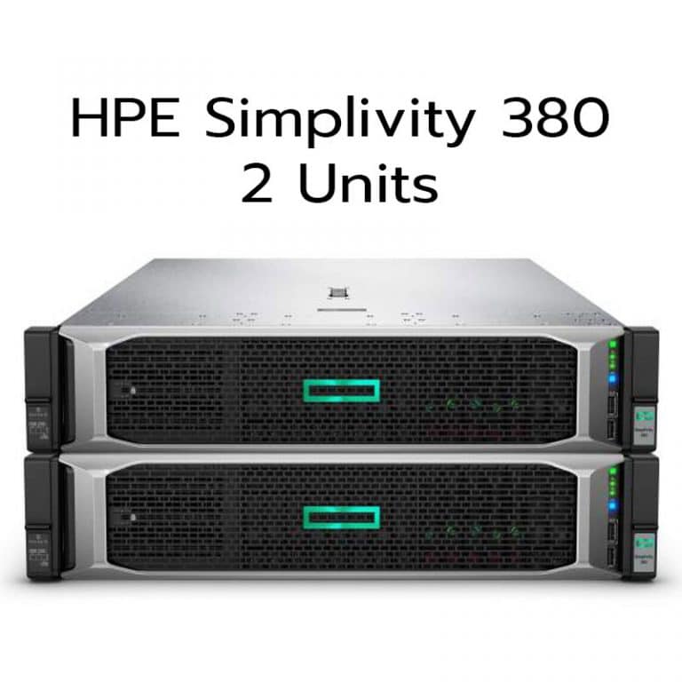 HPE SimpliVity 380 Gen10 Hyperconverged HPE SimpliVity 380 1