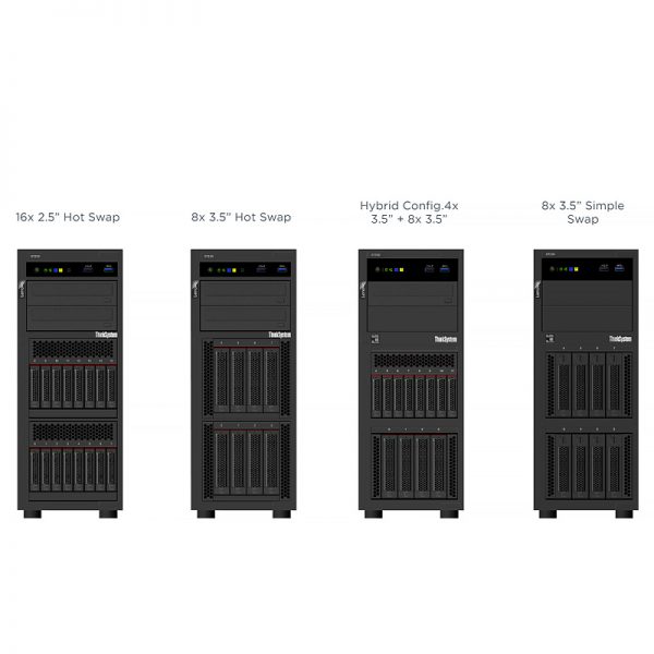 Lenovo ThinkSystem ST250 v2 Intel Xeon E-2336 2.9GHz 16GB 9350-8i 2x4TB NLSAS 2x550W - Image 6