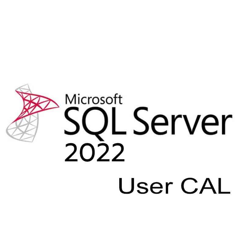 microsoft sql server 2022 standard incl 1 user cal