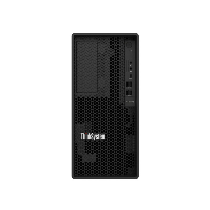 Lenovo-ThinkSystem-ST50-v2-Front, Lenovo ThinkSystem ST50 V2 E-2324G 16GB 2x1TB W22ESS