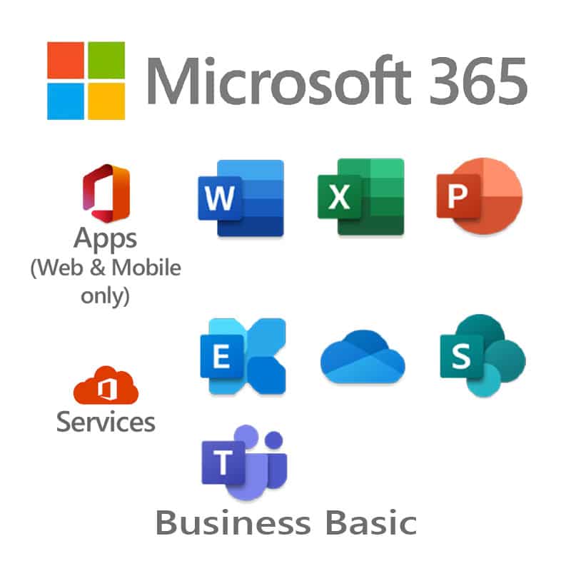 จำหน่าย Microsoft 365 Business Basic | ServerProThai