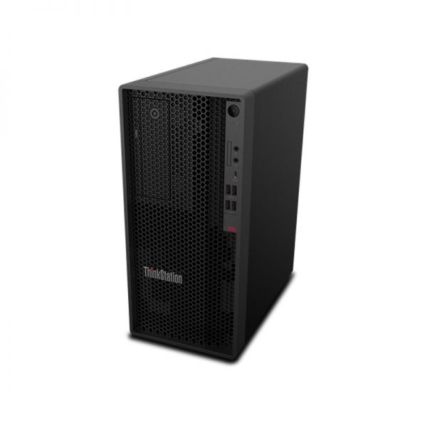 Lenovo-ThinkStation-P340-Tower-Top-Left