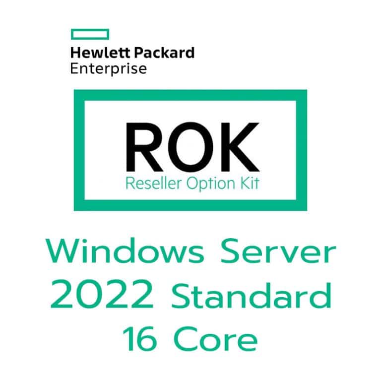 จำหน่าย Window Server 2025 Standard 16 Core HPE ROK