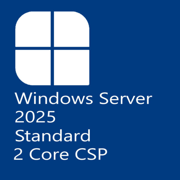 W2025-2Core-CSP, Windows Server 2025 Standard 2Core CSP
