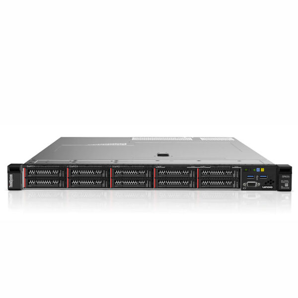 Lenovo-ThinkSystem-SR635-Front-10SFF, Lenovo SR635 EPYC 7272 16GB 2x1.2TB 7Y99S64400, Lenovo SR635 EPYC 7272 16GB 2x960SSD 7Y99S64300