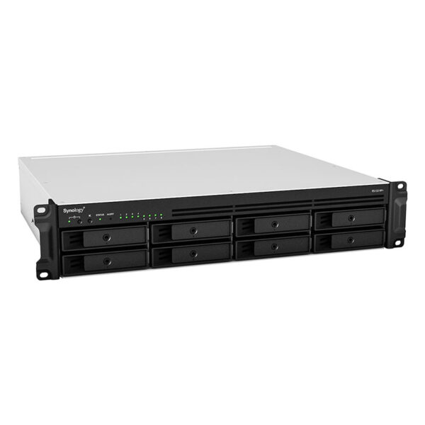 Synology-RS1221RP+-Front-Right, Synology RackStation RS1221RP+ 8Bay (RS1221RPPLUS)