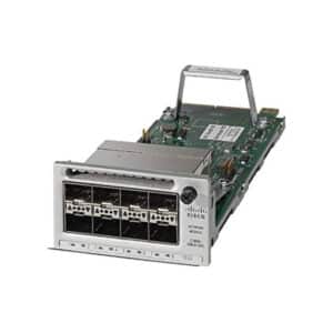 Cisco C9300-NM-8X= Front Left, Cisco Catalyst 9300 8x10GE Network Module