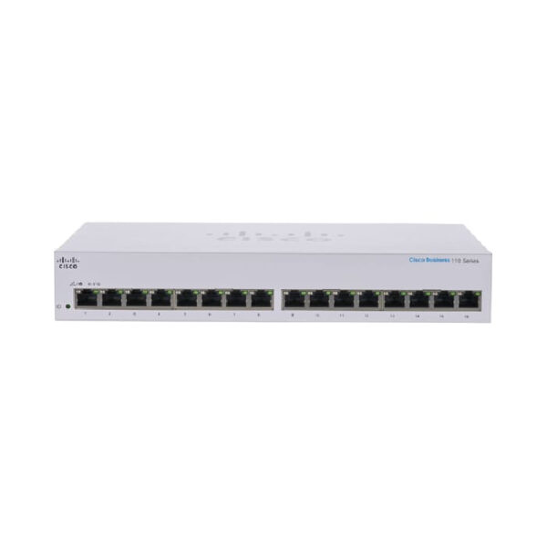 Cisco CBS110 16 Ports Front