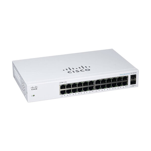 Cisco-CBS110 24 Ports Front Right