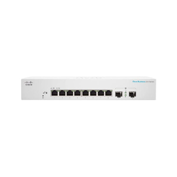 Cisco CBS220 8 Ports Front