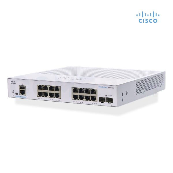 CBS250 16-port GE PoE 2x1G SFP