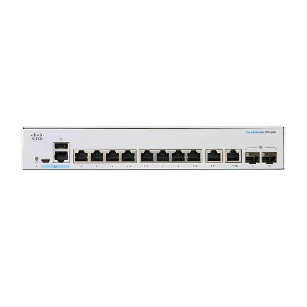 Cisco-CBS250 8 Ports Front