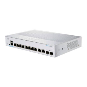 Cisco-CBS250 8 Ports Front Left