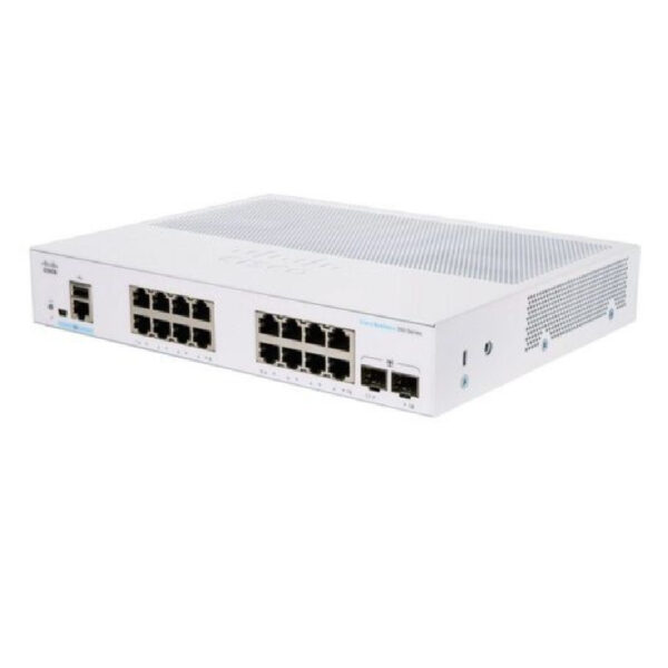 Cisco CBS350 16 Ports Front Left