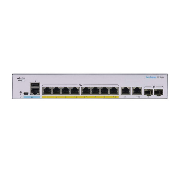 Cisco CBS350 8 Ports Front