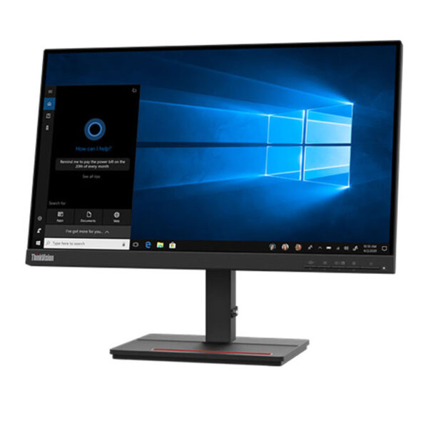 Lenovo-ThinkVision-S22e-20-Front-Left, Lenovo ThinkVision S22e-20 21.5" Monitor