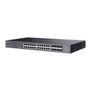 TP-Link-SX3832MPP-Front-Left, TP-Link SX3832