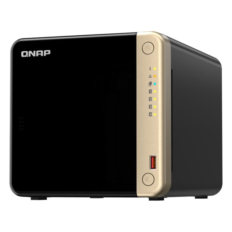 QNAP TS-464--FRONT RIGHT, QNAP TS-464-8G