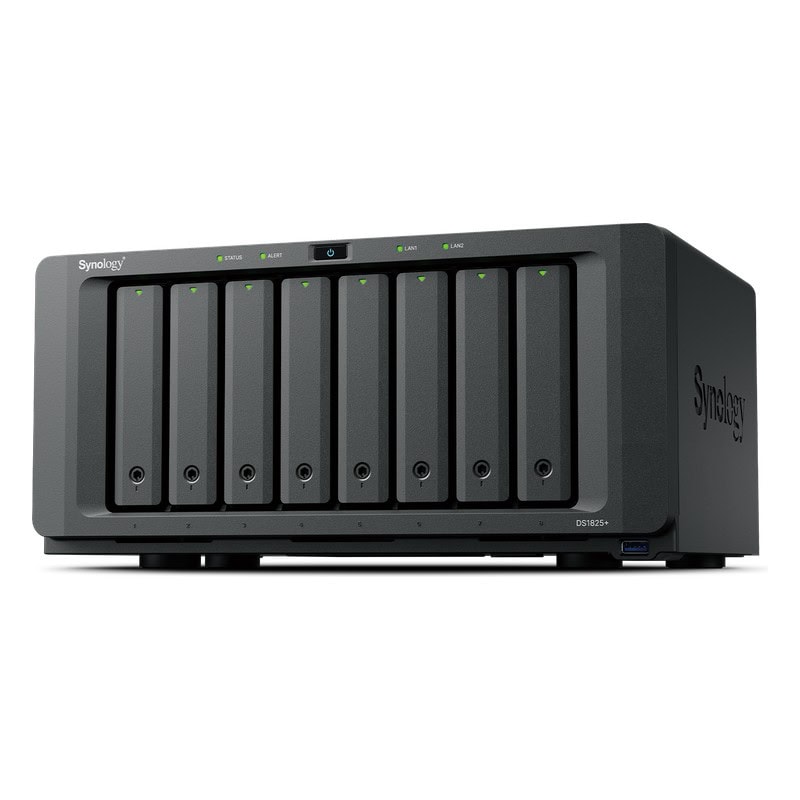 Synology DS1825+--FRONT RIGHT, Synology DiskStation DS1825+