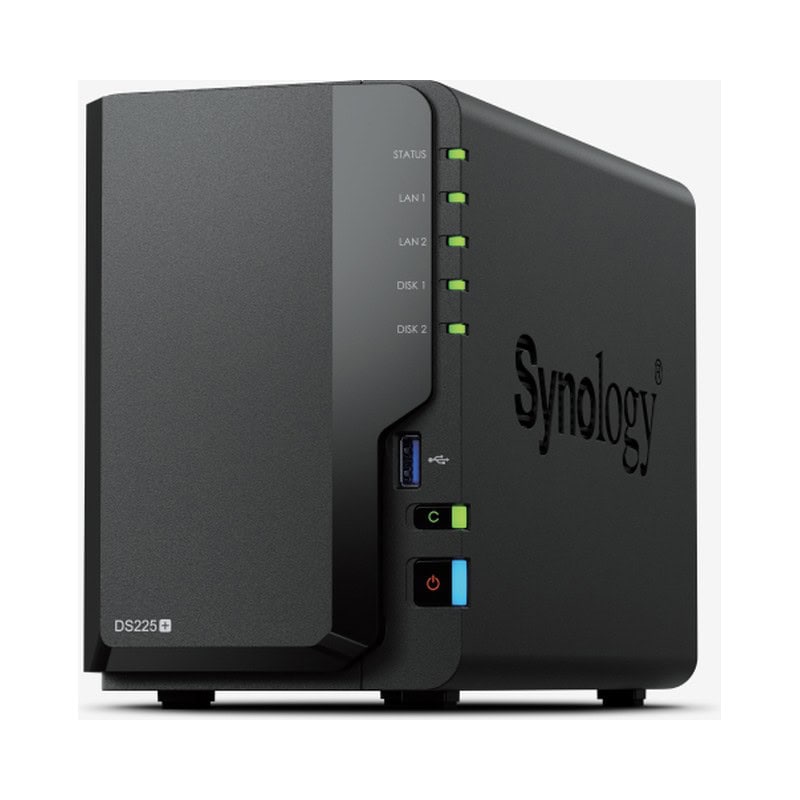 Synology DS225+--FRONT, Synology DiskStation DS225+